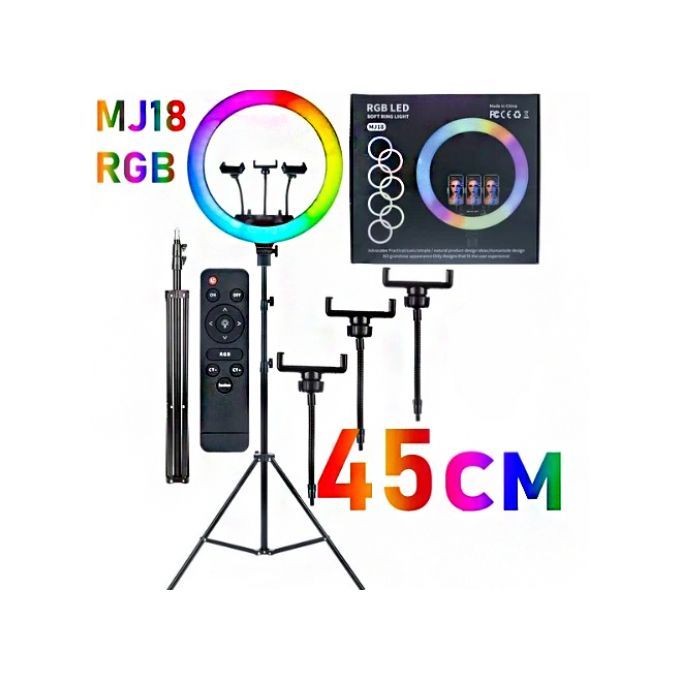 RING LIGHT RGB 18"